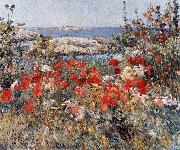 Childe Hassam Celia Thaxter's Garden, Isles of Shoals oil painting reproduction
